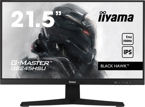 Iiyama 22"  G2245HSU-B2 - Ecran PC Iiyama - Cybertek.fr - 0