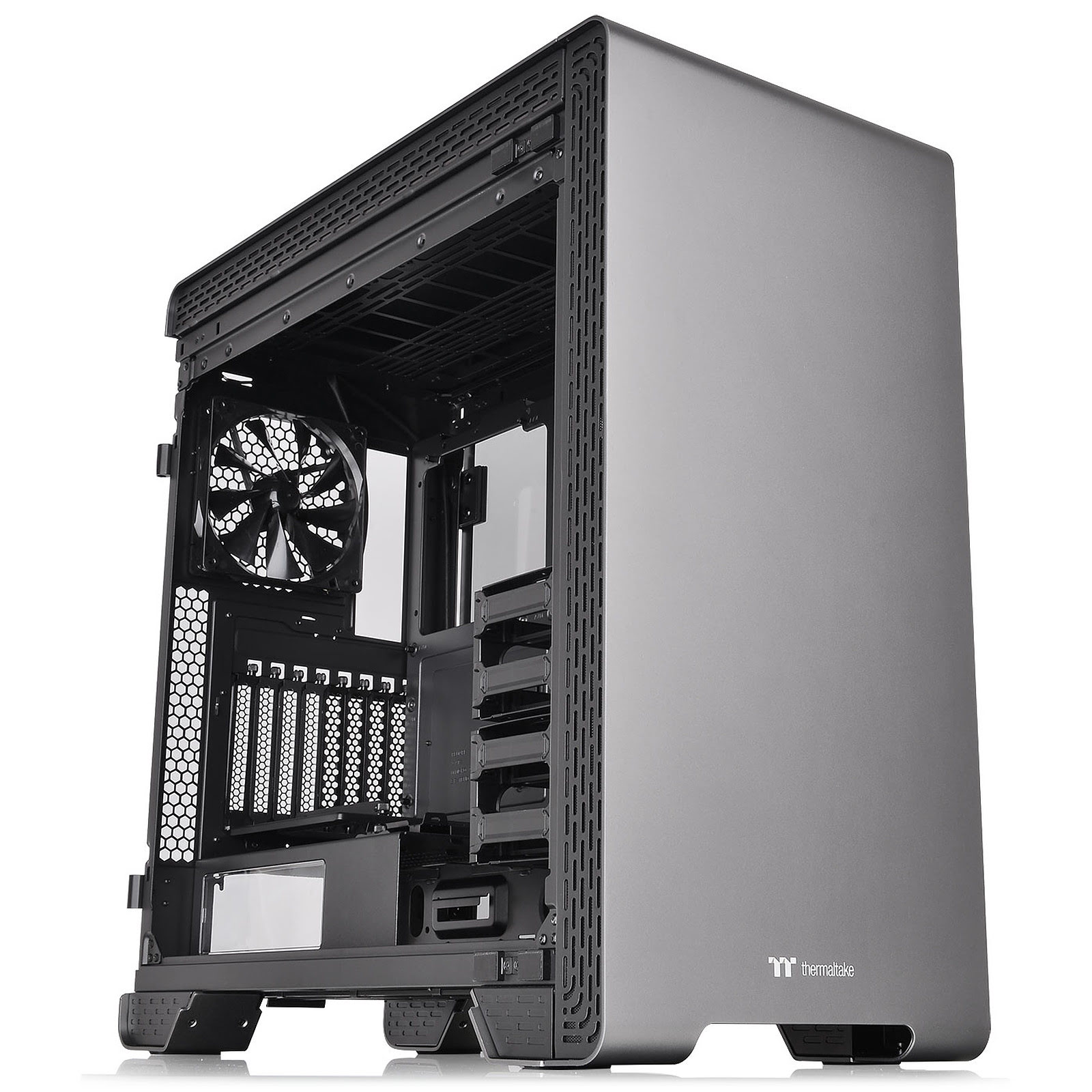 Thermaltake A700 Aluminium TG Gris - Boîtier PC Thermaltake - 4