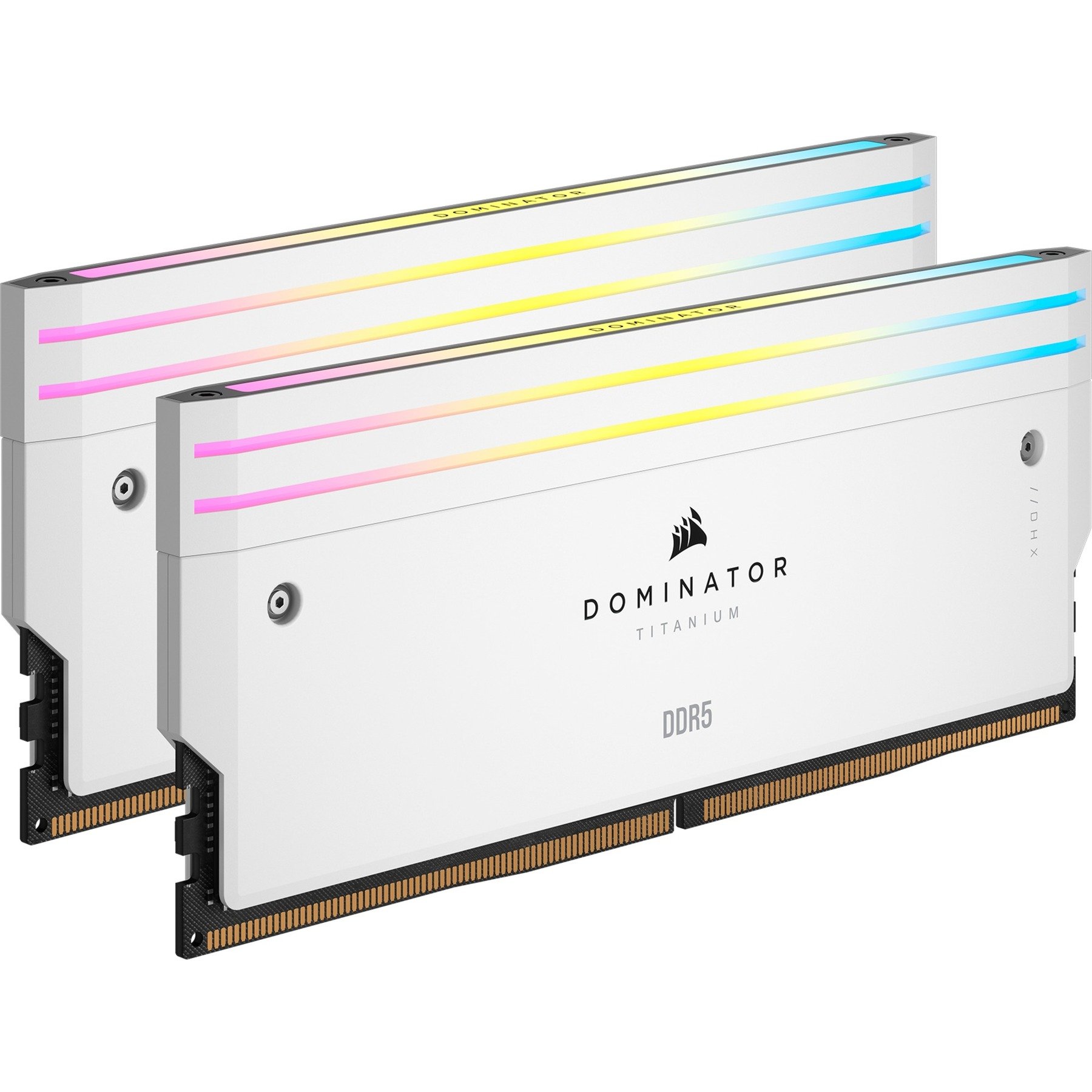 Corsair Dominator Titanium RGB 64Go (2x32Go) DDR5 6000MHz - Mémoire PC Corsair sur Cybertek.fr - 1