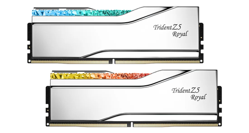 G.Skill Trident Z5 Royal Argent 32Go (2x16Go) DDR5 6400MHz - Mémoire PC G.Skill sur Cybertek.fr - 0