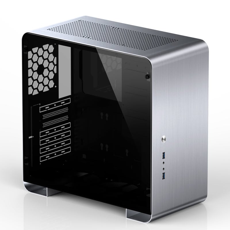 Jonsbo U4 PLUS Silver Gris - Boîtier PC Jonsbo - Cybertek.fr