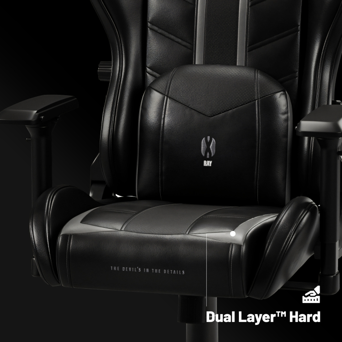 Diablo Chairs  X-Ray 2.0 Noir - Siège PC Gamer - Cybertek.fr - 3