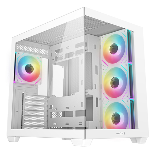 Deepcool CG530 4F Blanc Blanc - Boîtier PC Deepcool - Cybertek.fr - 0