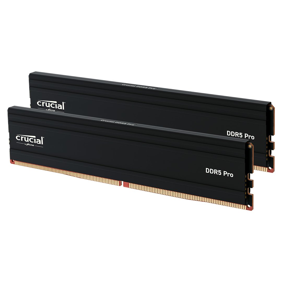 Crucial Pro 128G (2x64G) DDR5 5600MHz - Mémoire PC Crucial sur Cybertek.fr - 1