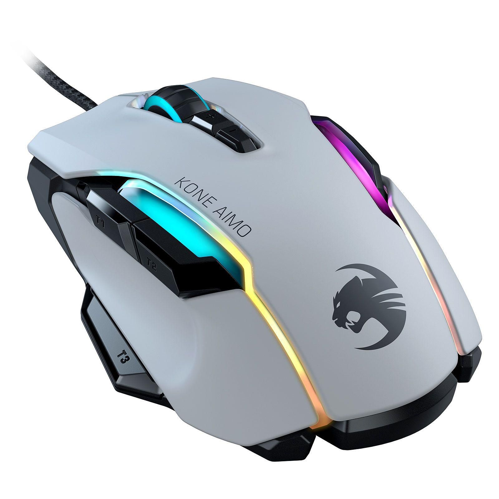 Roccat KONE AIMO Blanche Remastered - Souris PC Roccat - 3