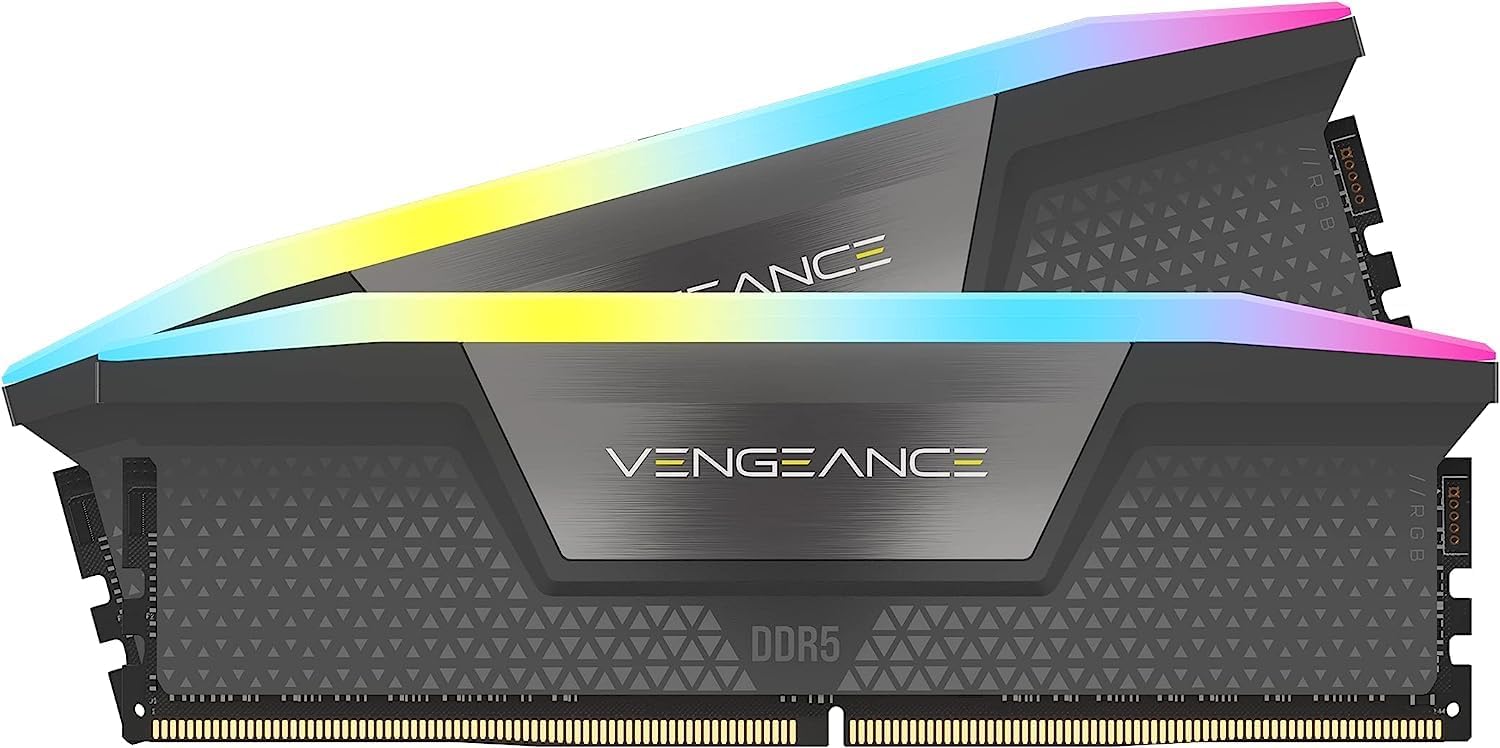 Corsair Vengeance RGB 64Go (2x32Go) DDR5 6000MHz - Mémoire PC Corsair sur Cybertek.fr - 0