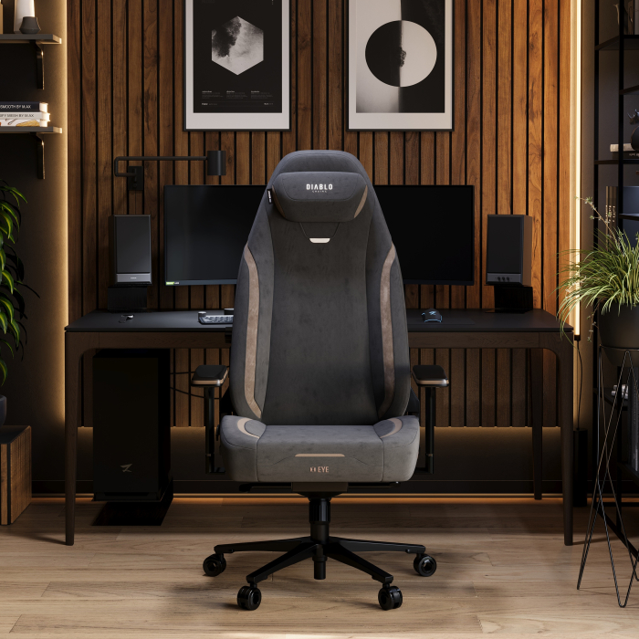 Diablo Chairs  X-Eye Noir - Siège PC Gamer - Cybertek.fr - 2