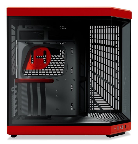 Hyte MT/Sans Alim/E-ATX Rouge - Boîtier PC Hyte - Cybertek.fr - 2