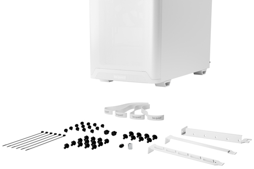 be quiet! PURE BASE 501 Airflow White Blanc - Boîtier PC - 6