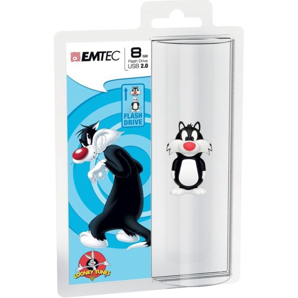 Emtec USB2.0 L101 8Gb "Sylvester" - Clé USB Emtec - Cybertek.fr - 2