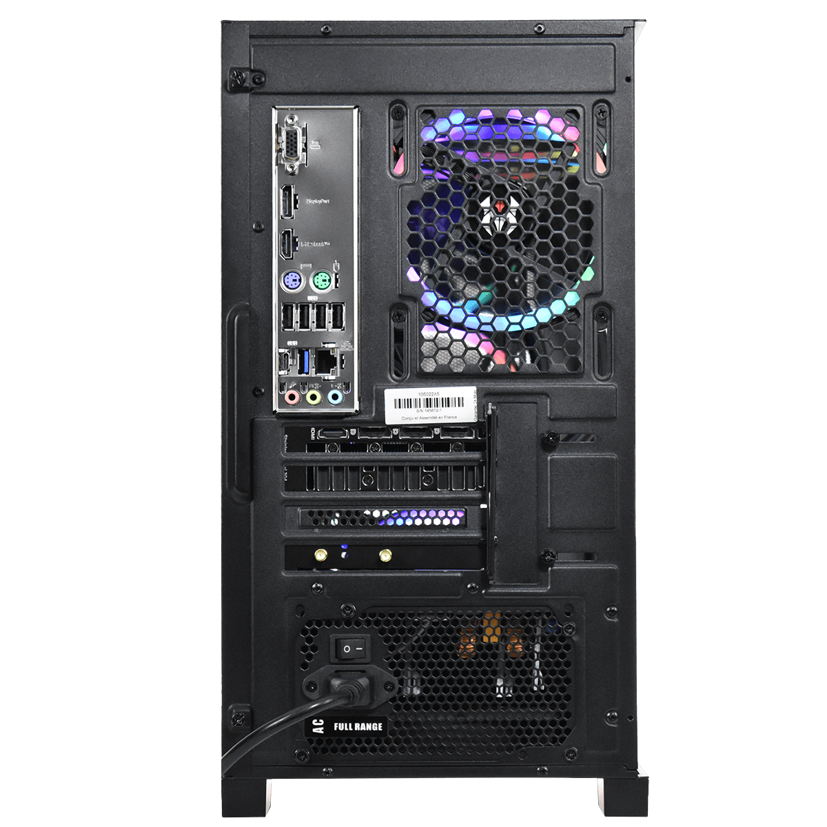 Cybertek 02_BlackCyber - I5-12400F/RTX4060/16Go/1To (PCG-10602245) - Achat / Vente PC Fixe sur Cybertek.fr - 5