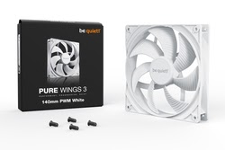 Ventilateur boîtier be quiet! Pure Wings 3 140mm PWM Blanc Cybertek