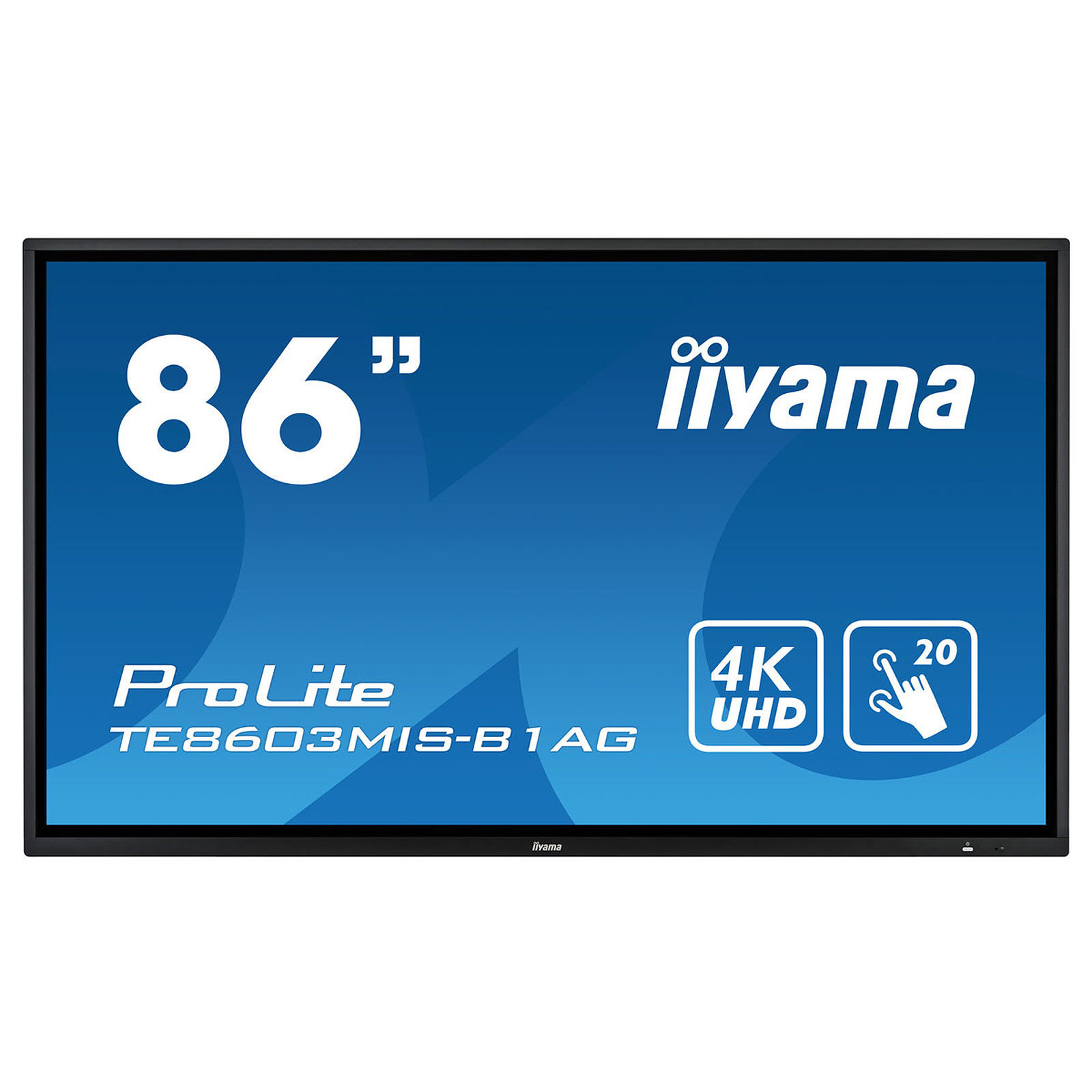 Iiyama 86"  TE8603MIS-B1AG - Ecran PC Iiyama - Cybertek.fr - 0