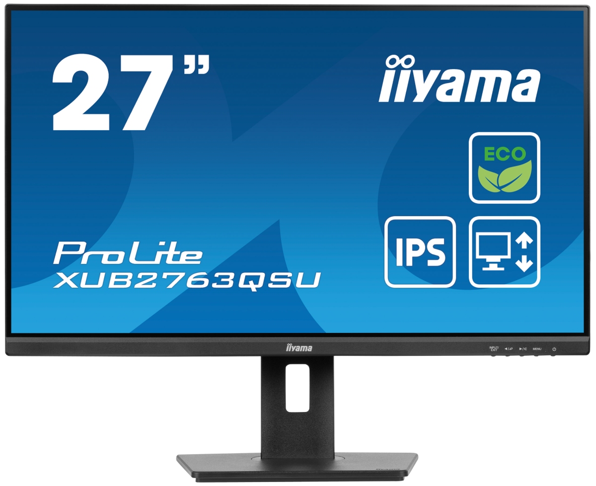 Iiyama 27"  XUB2763QSU-B1 - Ecran PC Iiyama - Cybertek.fr - 0