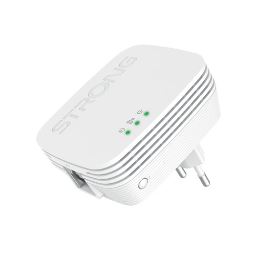 Strong POWERL600TRIMINI (600Mbps) - Pack de 3  - Adaptateur CPL - 5