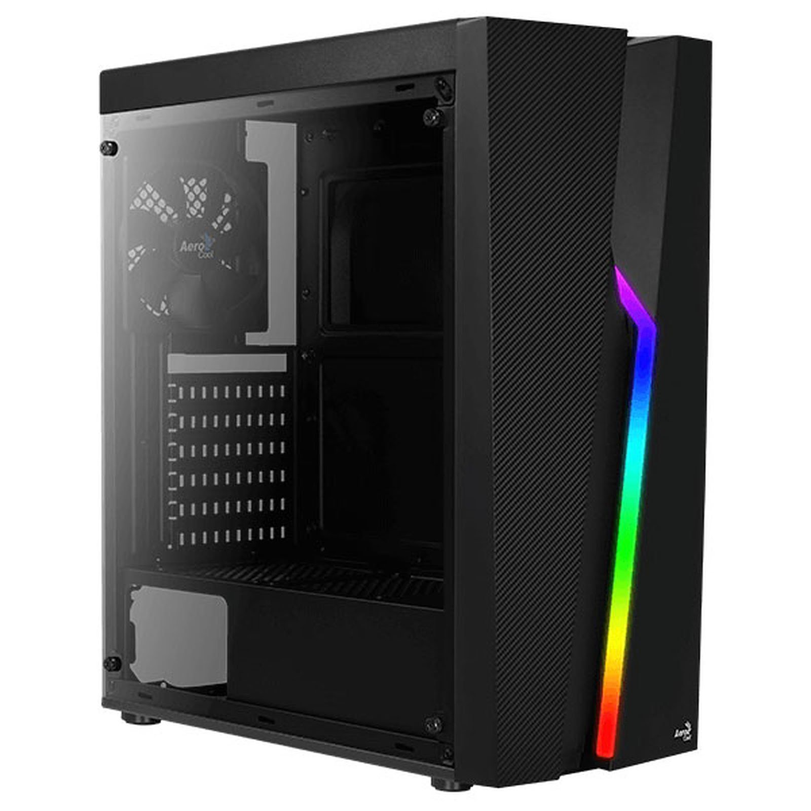 Aerocool Bolt RGB Noir - Boîtier PC Aerocool - Cybertek.fr - 0