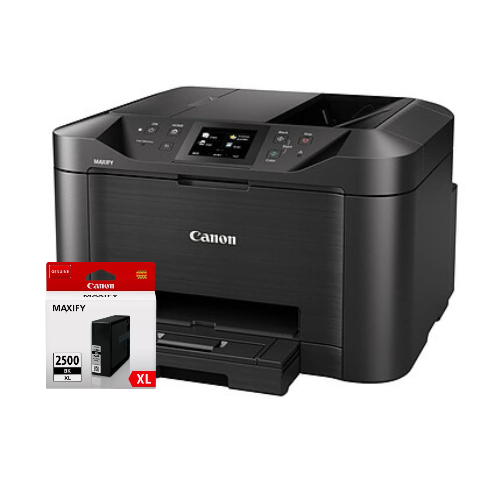 Imprimante multifonction Canon Bundle MAXIFY MB5150 + Cartouche PGI-2500XL Noir - 0