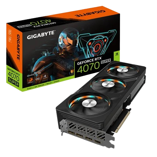 Gigabyte GeForce RTX 4070 SUPER GAMING OC 12G - Carte graphique - 0