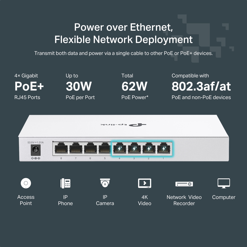 Switch TP-Link Festa FS308GP - Cybertek.fr - 6