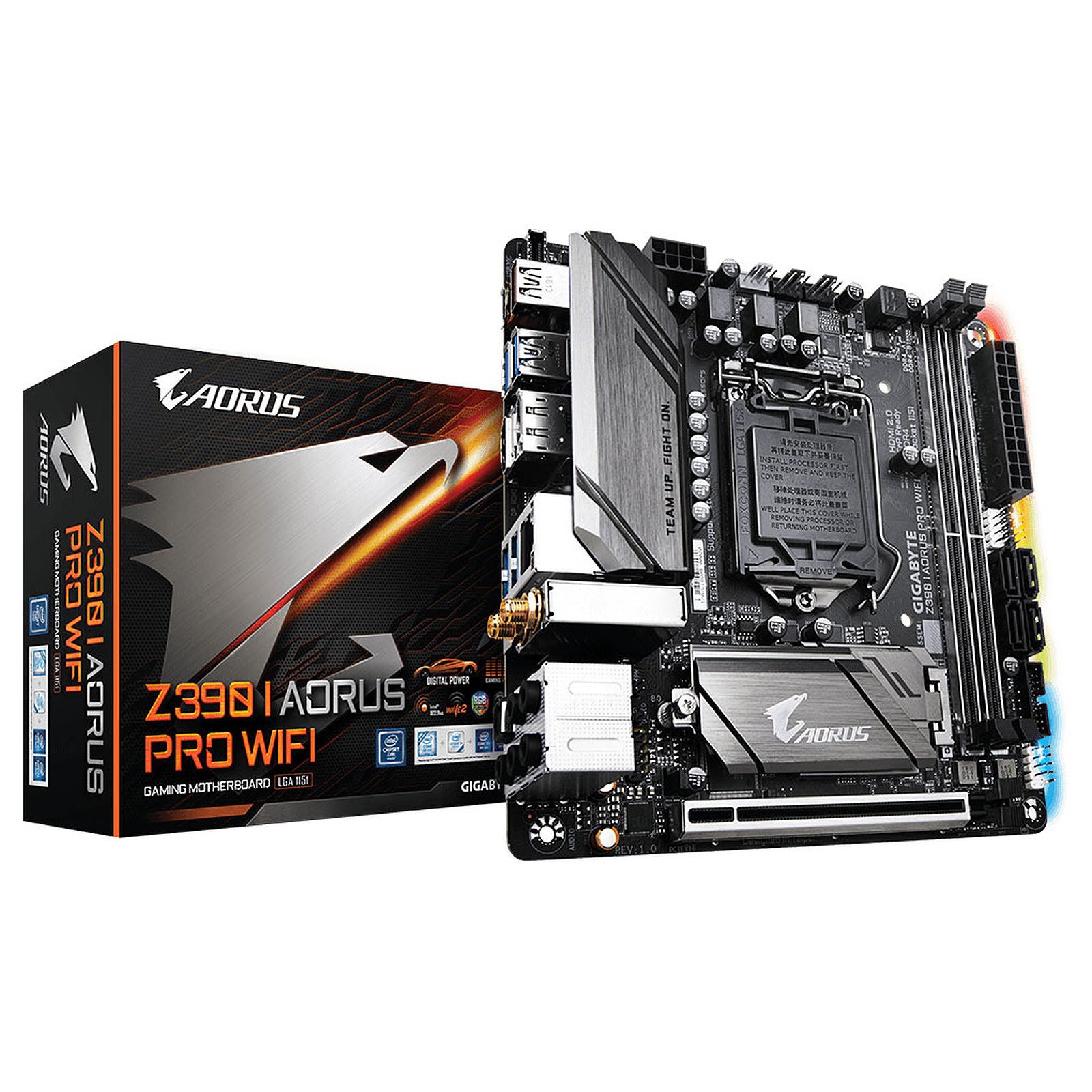 Gigabyte Z390 I AORUS PRO WIFI Mini-ITX  - Carte mère Gigabyte - 0