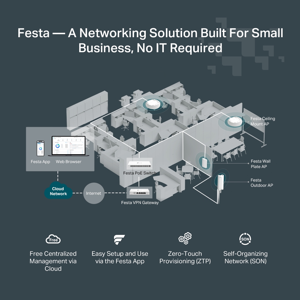 Switch TP-Link Festa FS310GP - Cybertek.fr - 8