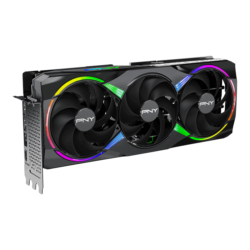 PNY RTX 5080 16GB ARGB Overclocked Triple Fan - Carte graphique - 4