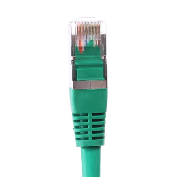 Câble réseau RJ45 CAT6 FTP - 10m Vert  - Connectique réseau - 1