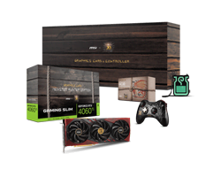 image produit MSI RTX 4060 TI 8G X GC30 MONSTER HUNTER EDITION-Seconde Vie-Très Bon Etat Cybertek