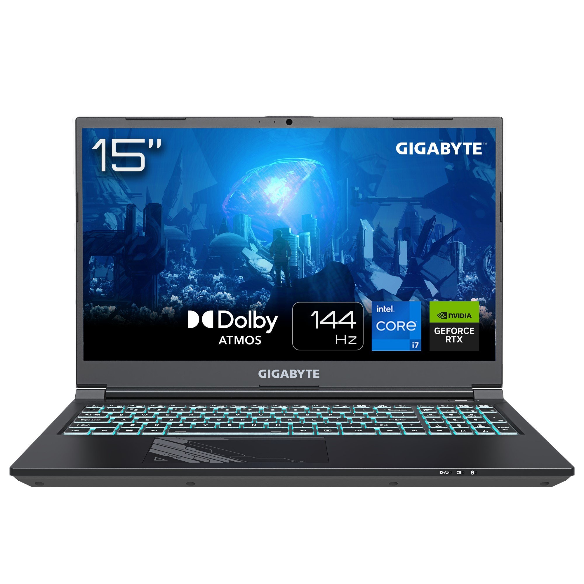 Gigabyte MF5-H2FR354KH + GS27F + COMBO-HYDRO-BKG/FR - PC portable - 4