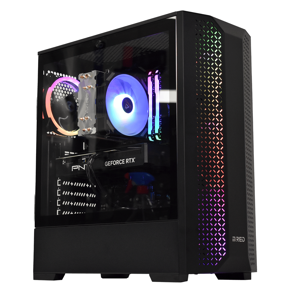 Cybertek CYBERBLACK - R7 5700X/32Go/1To/4070 BF (0923) - Achat / Vente PC Fixe sur Cybertek.fr - 5