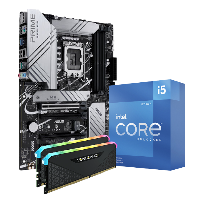 PRIME Z790-P D4 + 12600KF + 2x8G DDR4 - Cybertek.fr - 0