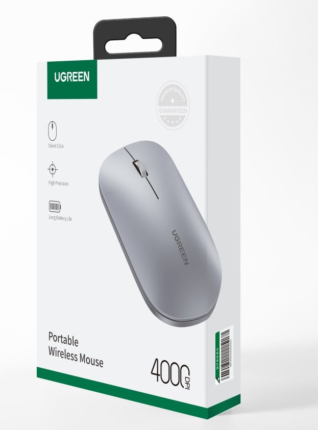 UGREEN Ultra Slim Portable - Souris PC UGREEN - Cybertek.fr - 1