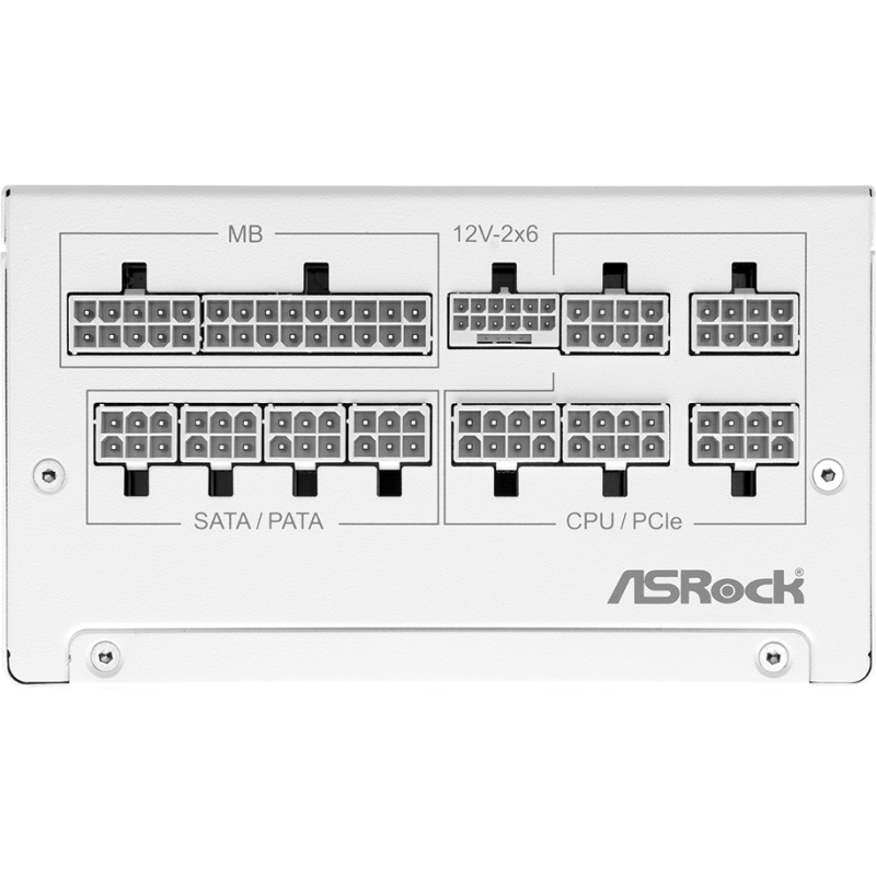 ASRock Steel Legend SL-1000G - 1000W - 80+ Gold - Blanc (90-UXS100-GFEABA) - Achat / Vente Alimentation sur Cybertek.fr - 2