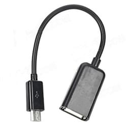 image produit DUST  Cable Micro USB vers USB A Femelle pour Tablette Cybertek