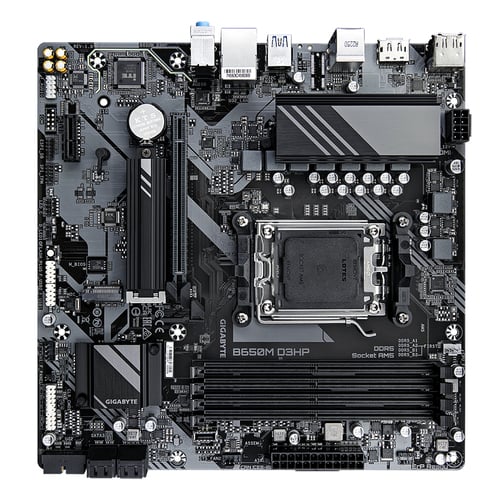 Gigabyte B650M D3HP Micro-ATX  - Carte mère Gigabyte - Cybertek.fr - 3