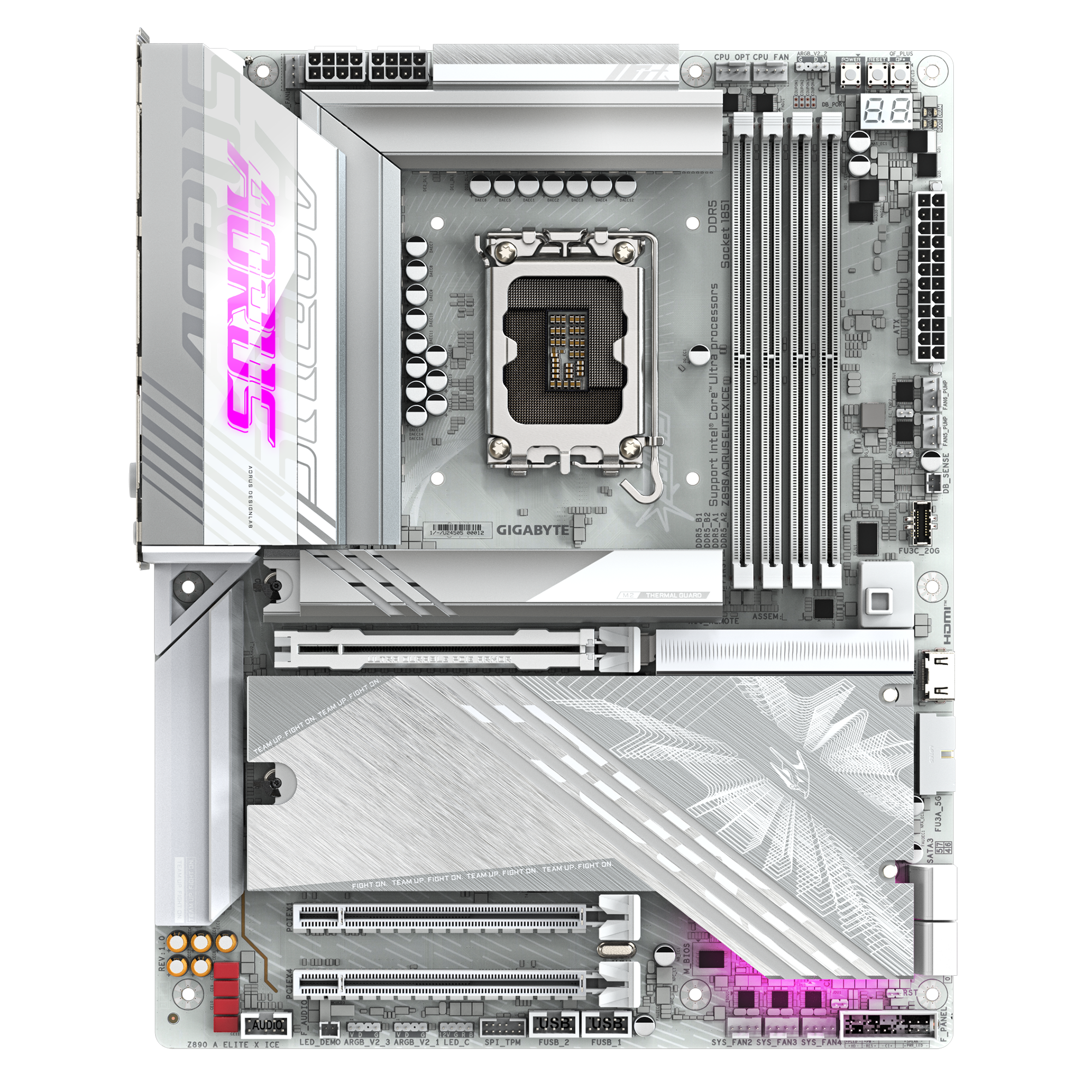 Gigabyte Z890 A ELITE X ICE   - Carte mère Gigabyte - Cybertek.fr - 1