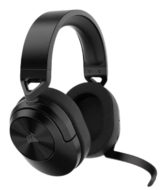 Corsair HS55 WIRELESS Carbon 7.1 Surround Noir - Micro-casque - 0