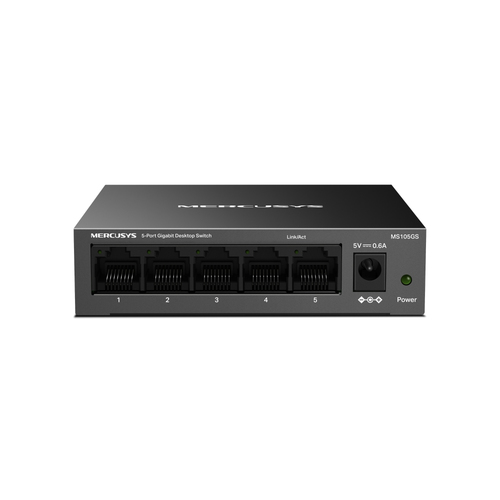 Switch Mercusys 5-Port Gigabit Metal  - Cybertek.fr - 1