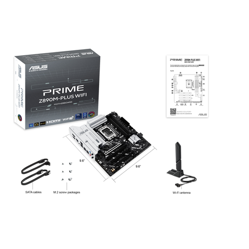 Asus PRIME Z890M-PLUS WIFI Micro-ATX  - Carte mère Asus - 12