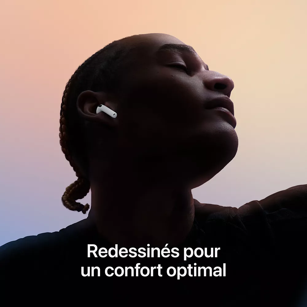 Ecouteur AirPods 4 - Accessoire téléphonie Apple - Cybertek.fr - 2