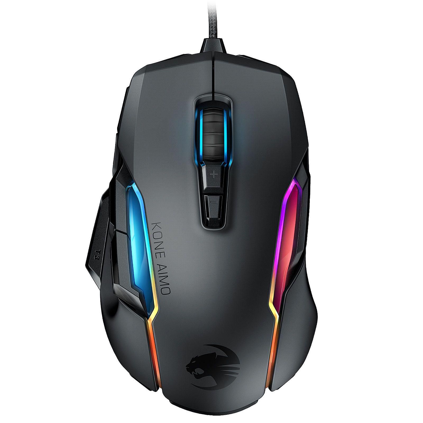 Roccat KONE AIMO Noire Remastered - Souris PC Roccat - Cybertek.fr - 0