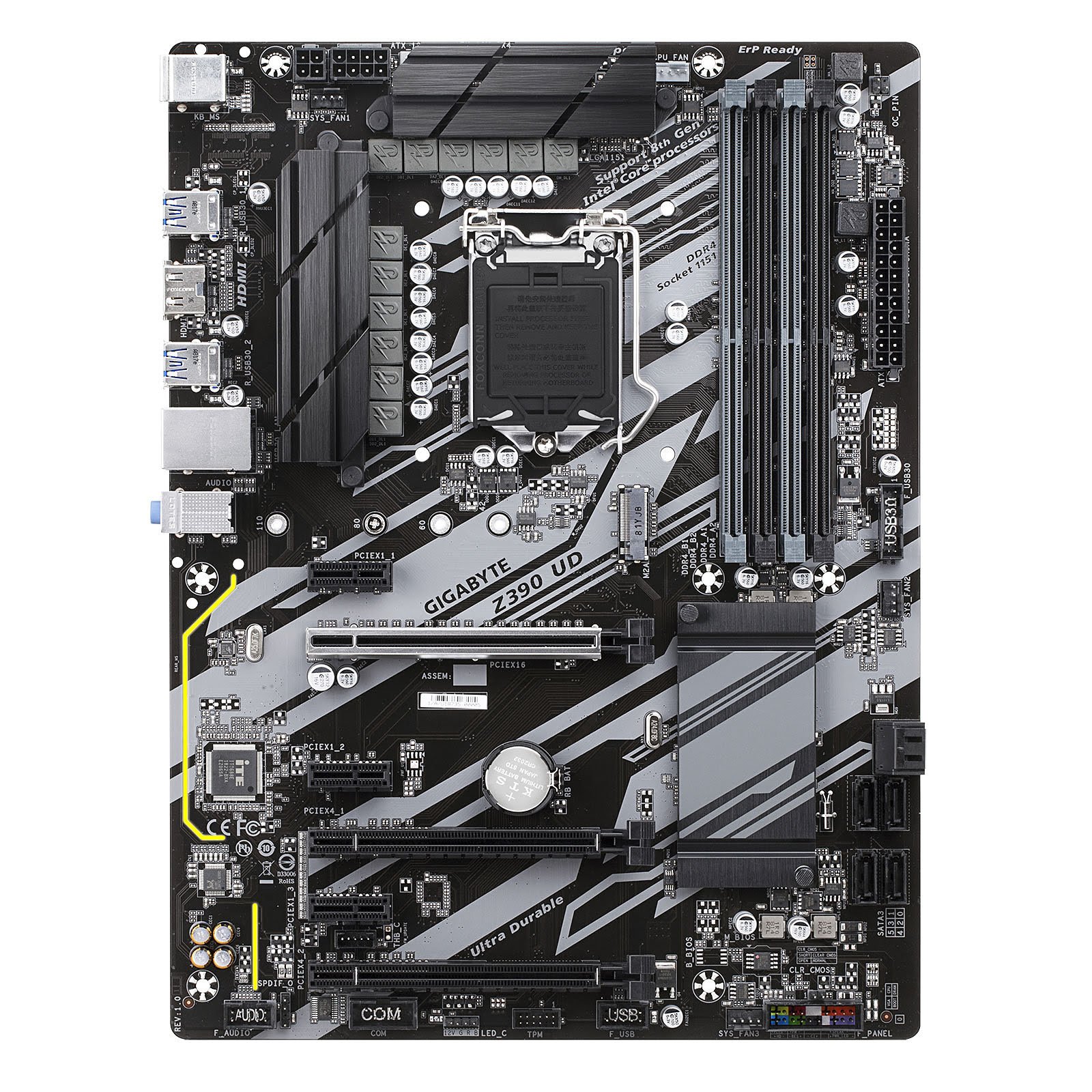 Gigabyte Z390 UD ATX  - Carte mère Gigabyte - Cybertek.fr - 4