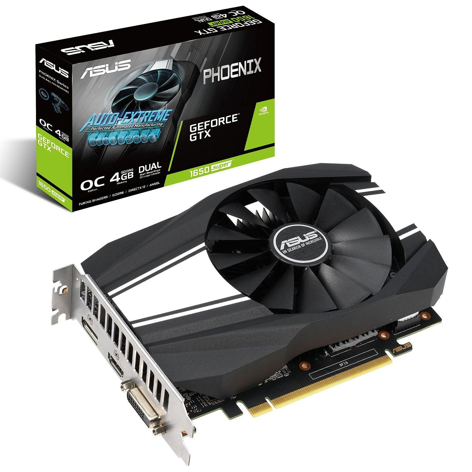 Asus PH-GTX1650S-O4G  - Carte graphique Asus - Cybertek.fr - 0