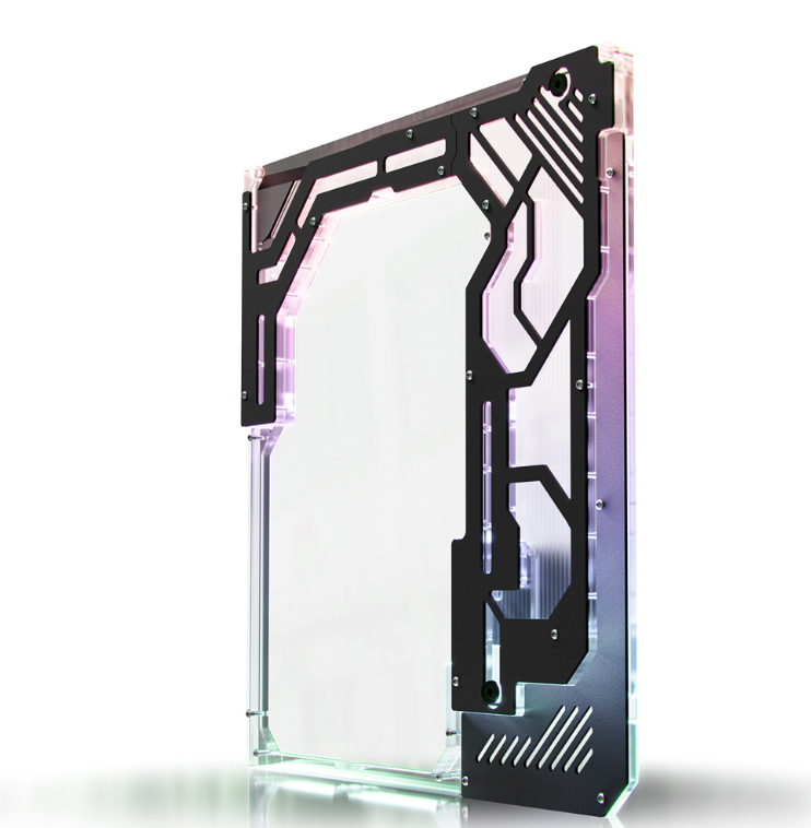 Singularity Side distroplate dual Loop pour spectre 4 + pompe - Watercooling - 3