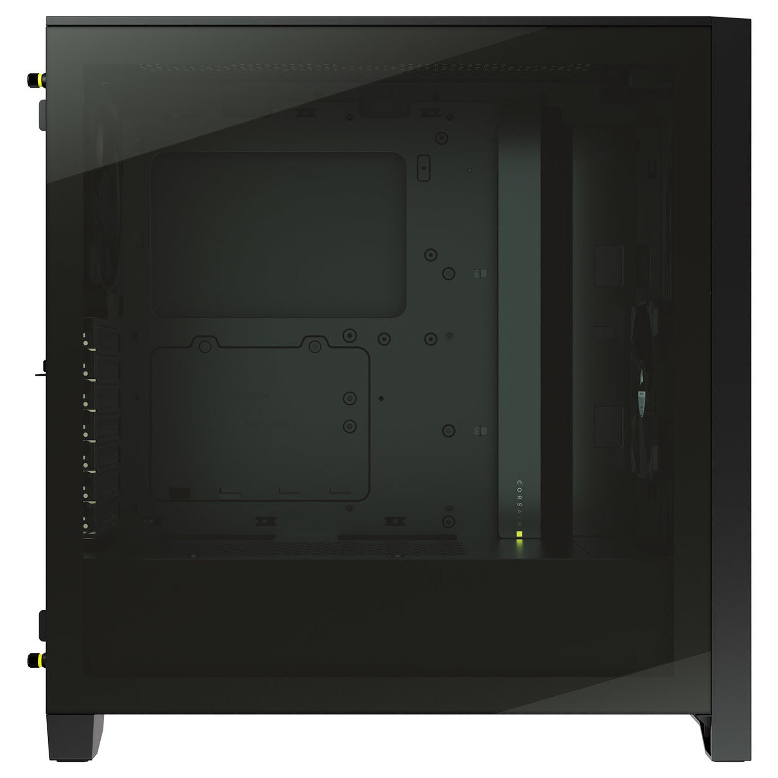 Corsair 4000D Tempered Glass Black Noir - Boîtier PC Corsair - 2