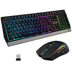 image produit The G-LAB Combo Tungsten - Souris/clavier/sans fil/RGB Cybertek