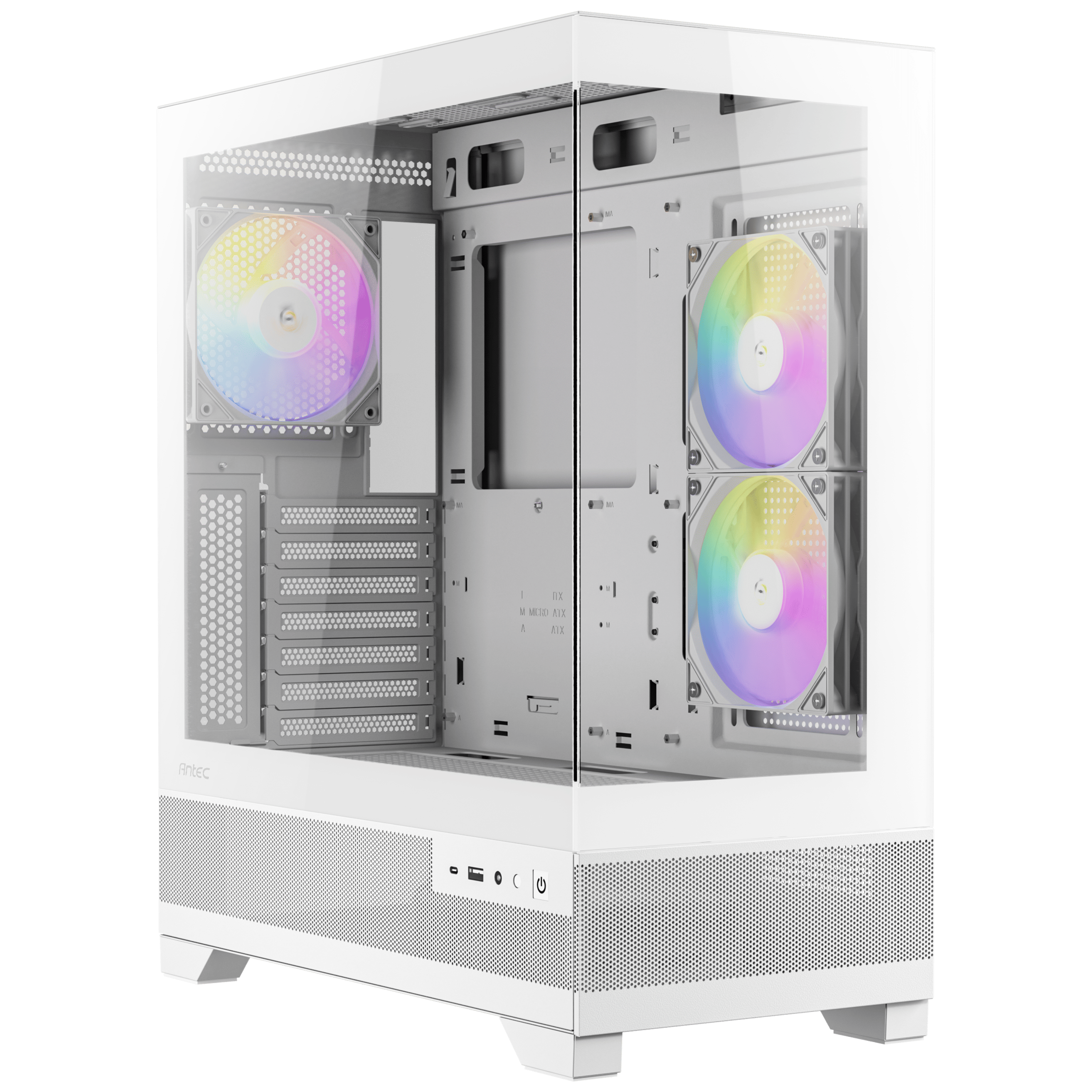 Antec CX700 ARGB Blanc Blanc - Boîtier PC Antec - Cybertek.fr - 6