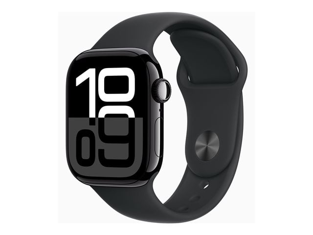 Apple Watch Series 10  - OLED/64Go/Wifi-GPS - Noir  (MWWE3QF/A) - Achat / Vente Objet connecté / Domotique sur Cybertek.fr - 0