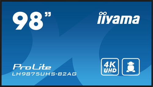 Iiyama ProLite LH9875UHS-B2AG (LH9875UHS-B2AG) - Achat / Vente Affichage dynamique sur Cybertek.fr - 0