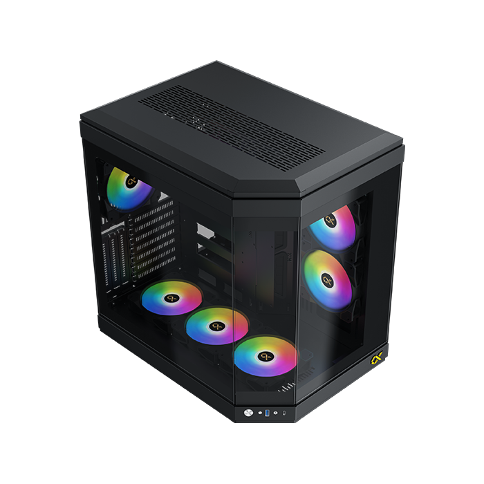 Xigmatek Cubi MT/SansAlim/E-ATX Noir - Boîtier PC Xigmatek - 4